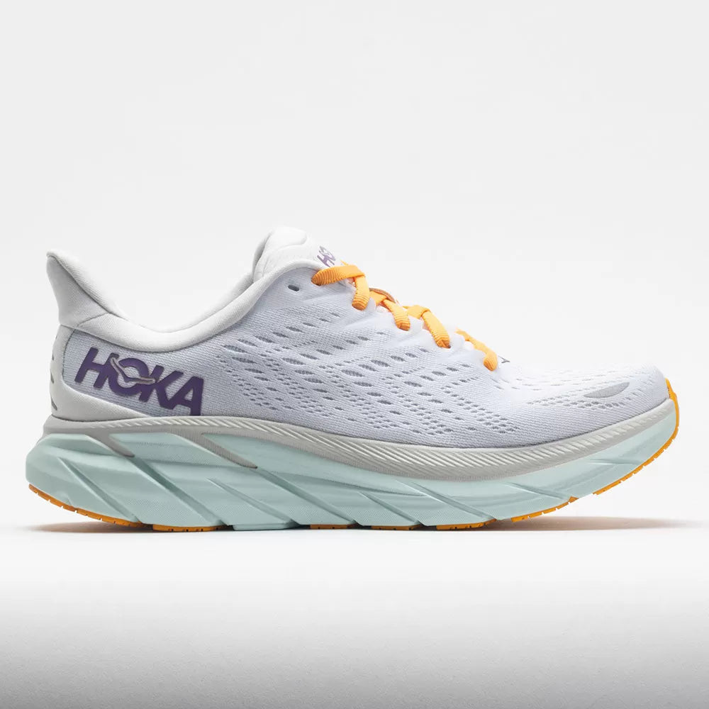 HOKA Clifton 8 Women's Blanc de Blanc/White