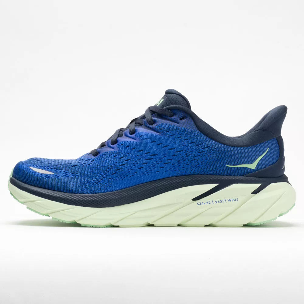 Hoka One One Clifton 8 Men's Dazzling Blue/Outer Space