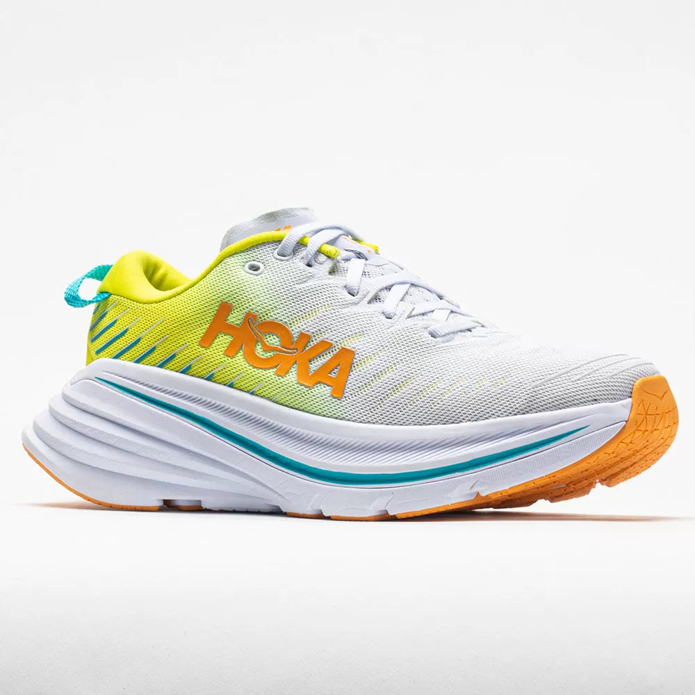 Hoka One One Bondi X Men's White/Evening Primrose