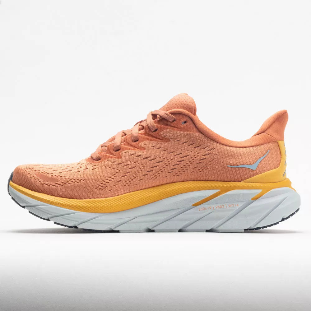 Hoka One One Clifton 8 Women's Sun Baked/Shell Coral