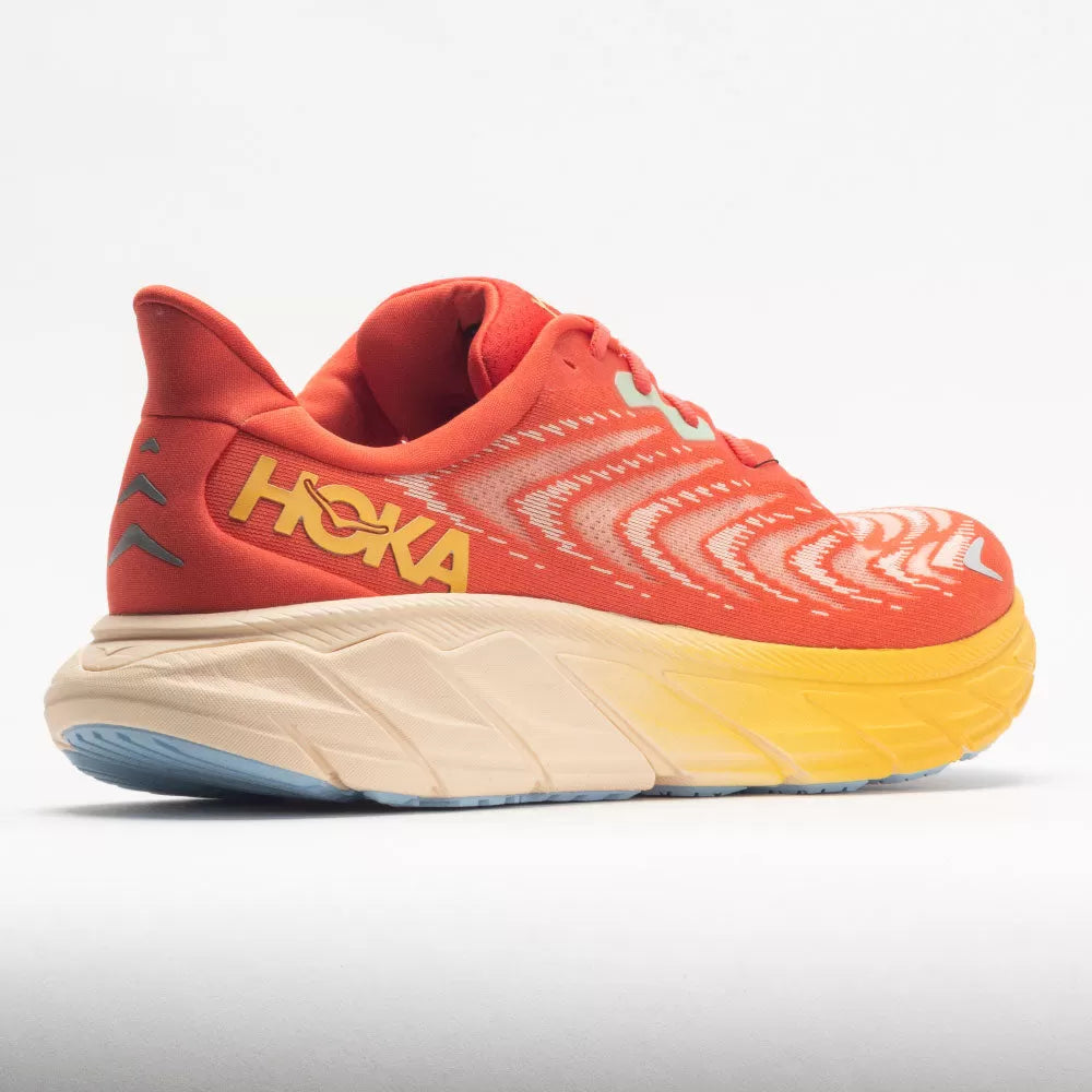HOKA Arahi 6 Men's Fiesta/Amber Yellow