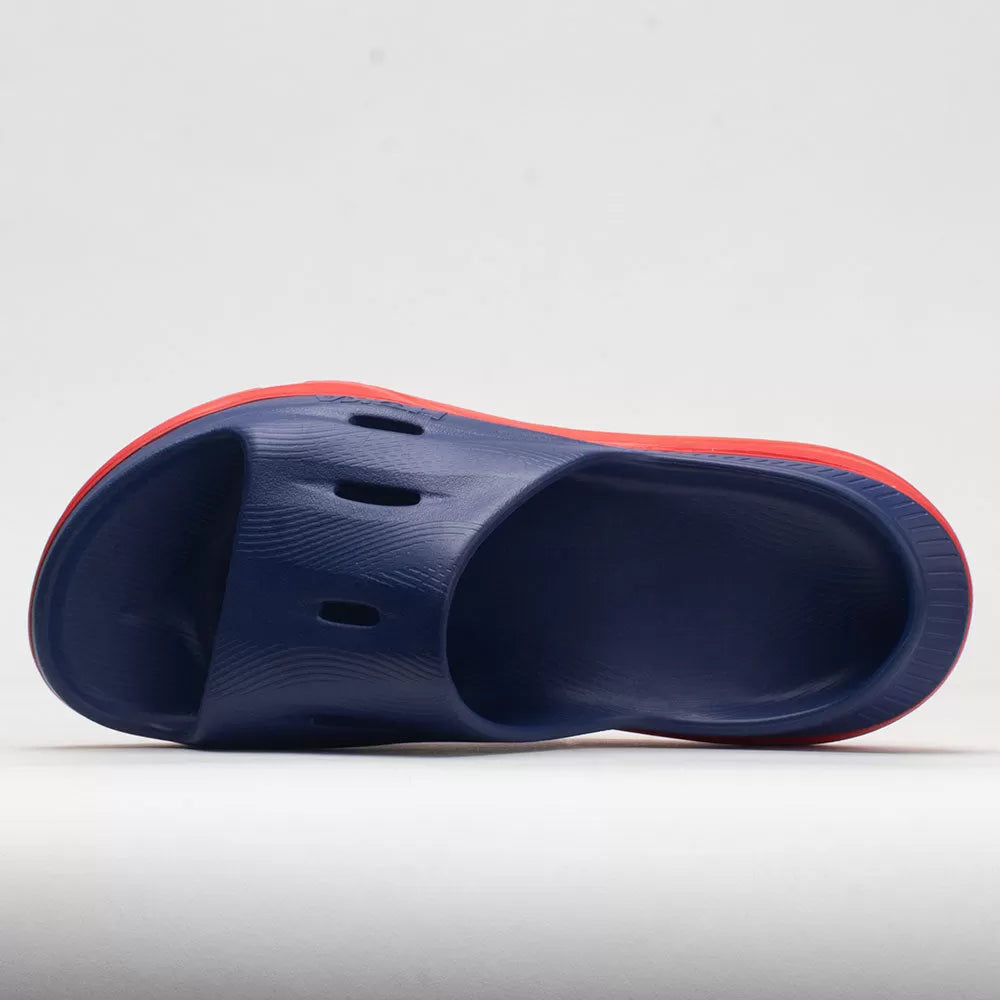 HOKA Ora Slide 3 Unisex Bellwether Blue/Red Alert