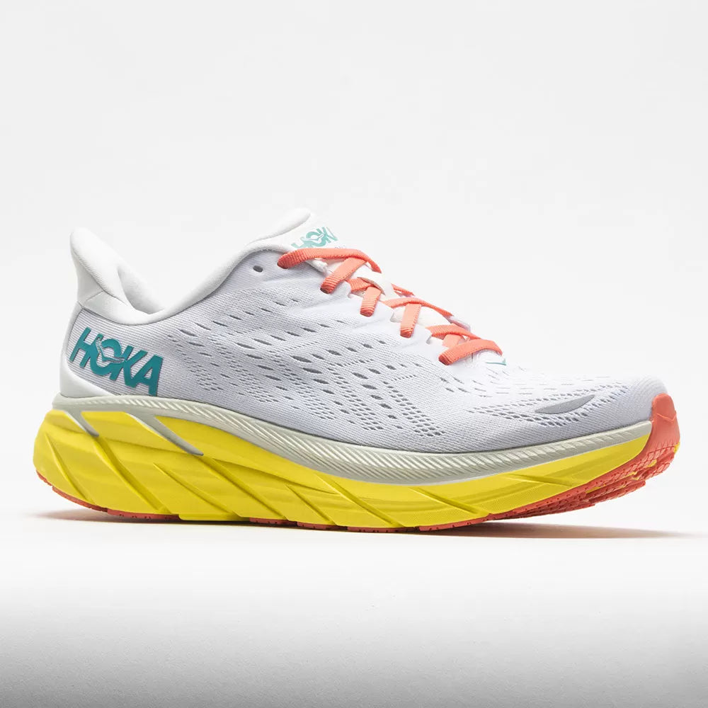 HOKA Clifton 8 Men's Blanc de Blanc/Illuminating