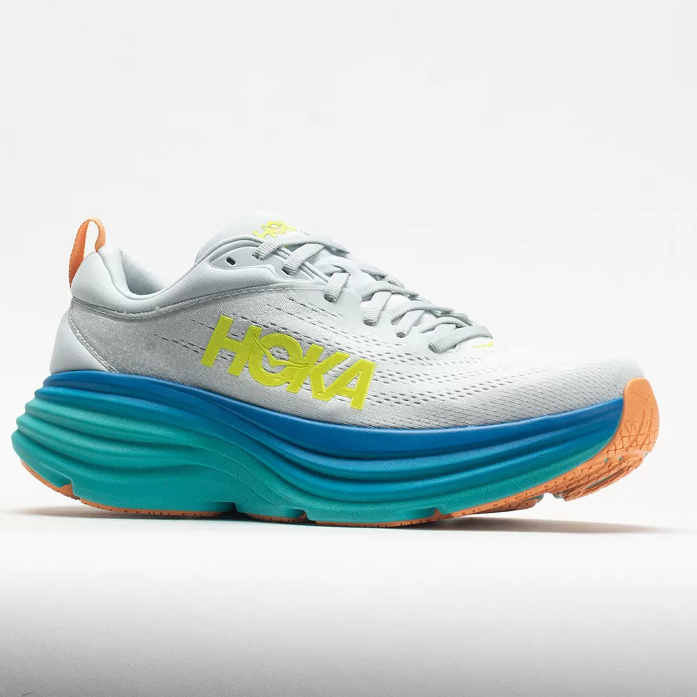 HOKA Bondi 8 Men's Ice Flow/Bit of Blue