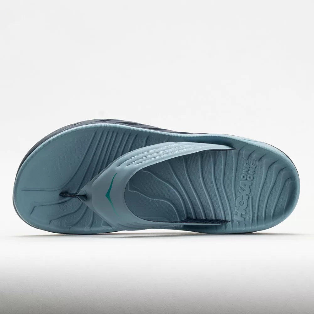 HOKA Ora Recovery Flip Men's Stone Blue/Outer Space