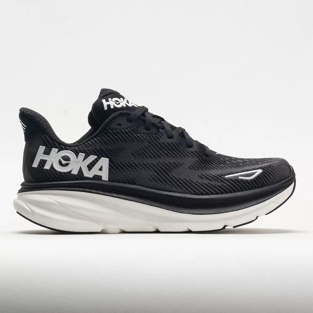 HOKA Clifton 9 Men's Black/White