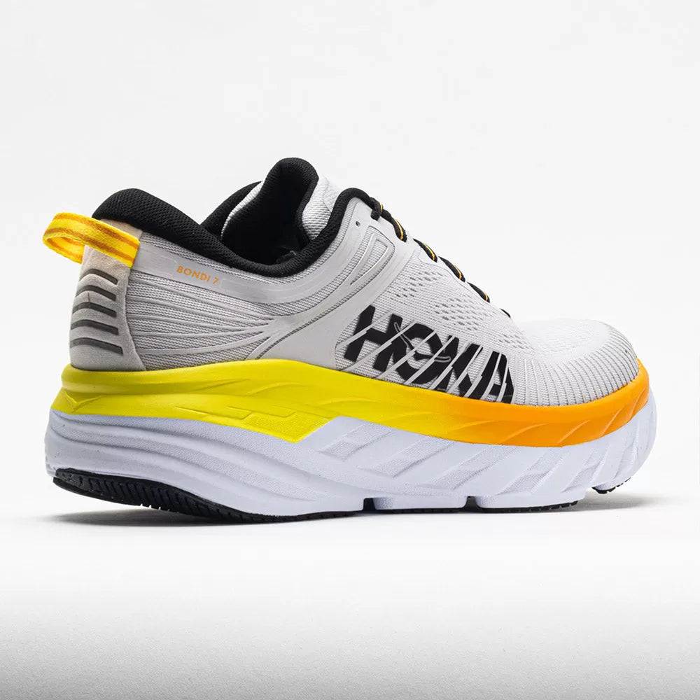 HOKA Bondi 7 Men's Nimbus Cloud/Radiant Yellow
