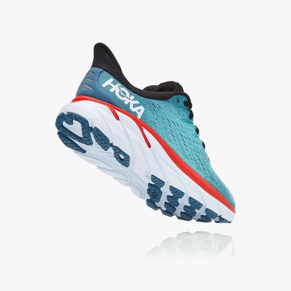 Women's Clifton 8 - Real Teal / Aquarelle