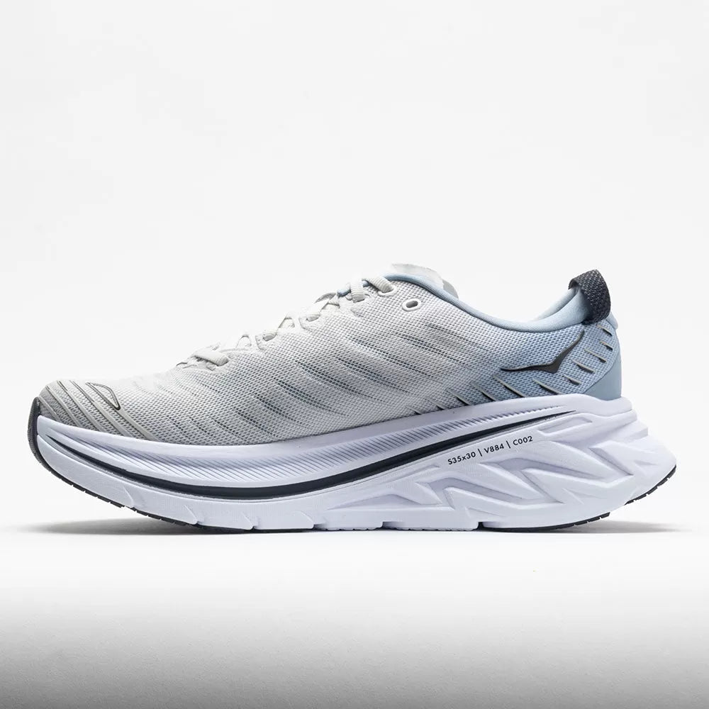 HOKA Bondi X Men's Blanc de Blanc/Blue Fog