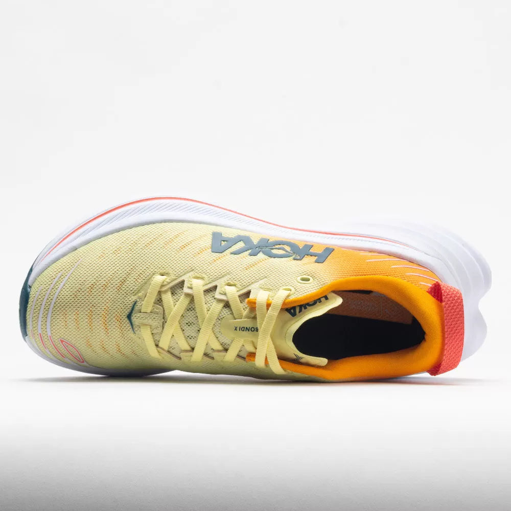 HOKA Bondi X Men's Yellow Pear/Radiant Yellow