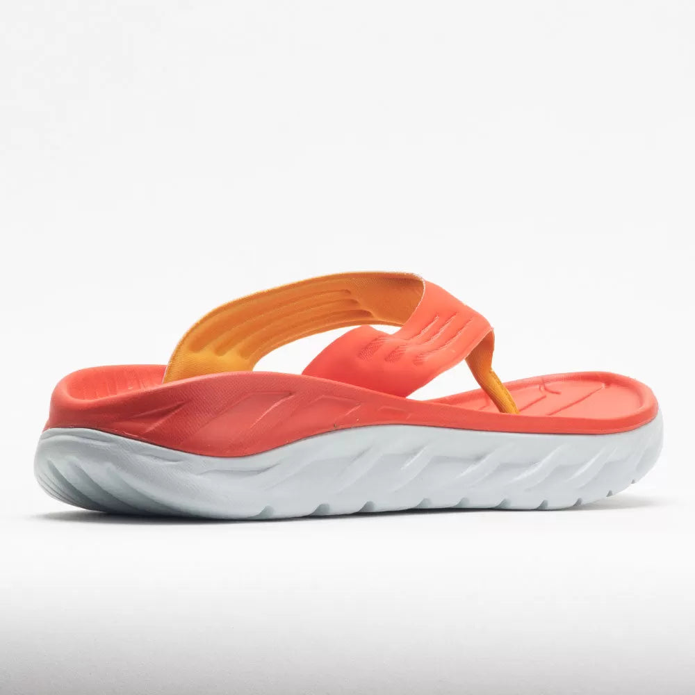 Hoka One One Ora Recovery Flip Men's Fiesta/Amber Yellow