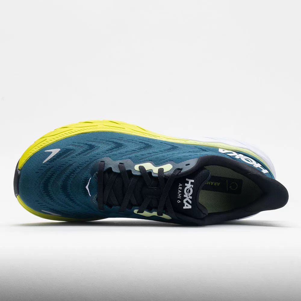 HOKA Arahi 6 Men's Blue Graphite/Blue Coral