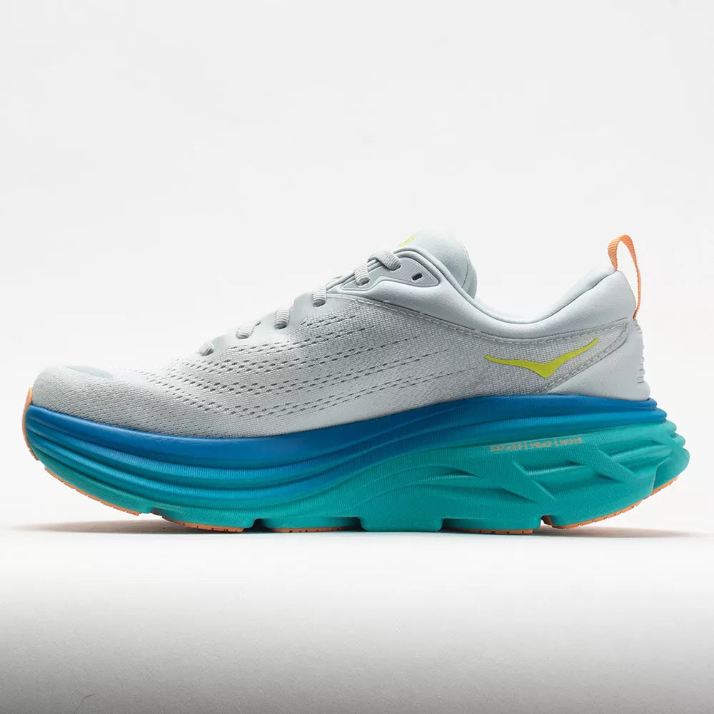 HOKA Bondi 8 Men's Ice Flow/Bit of Blue