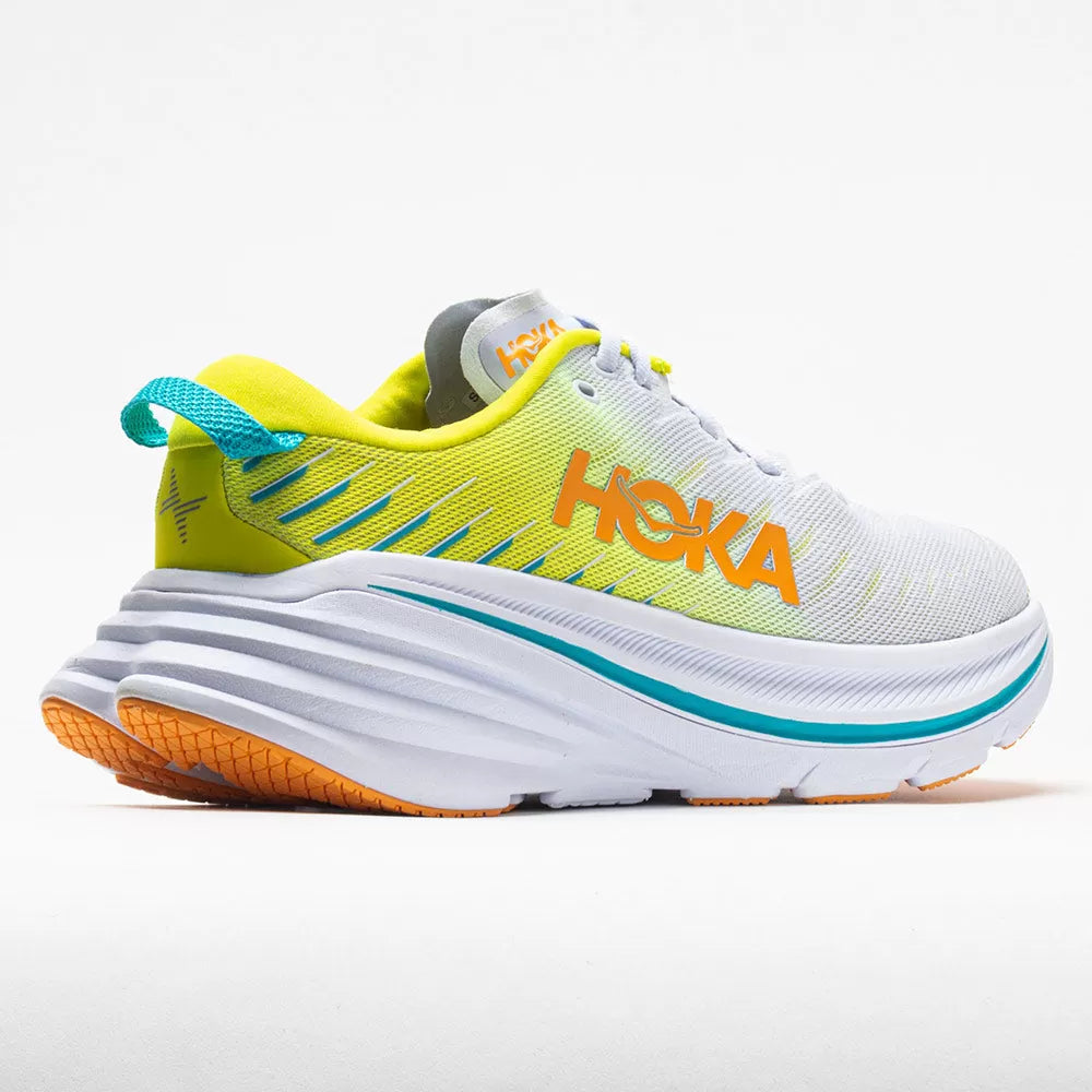 Hoka One One Bondi X Men's White/Evening Primrose