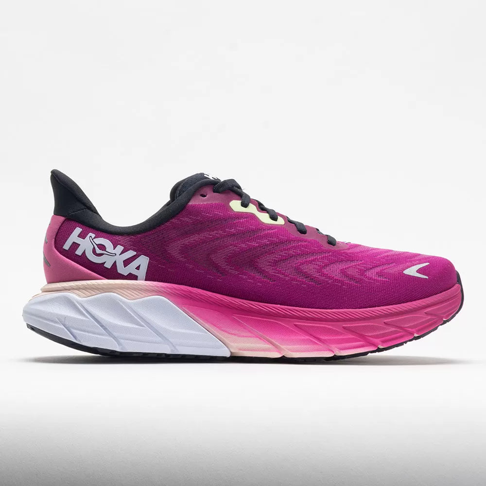 HOKA Arahi 6 Women's Festival Fuchsia/Ibis Rose