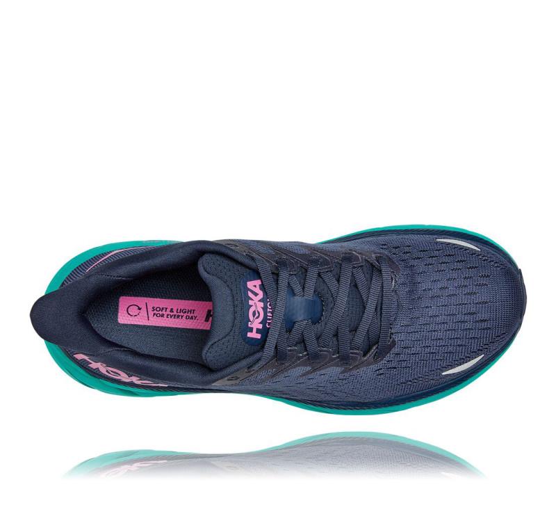 Women's Clifton 8 OUTER SPACE / ATLANTIS