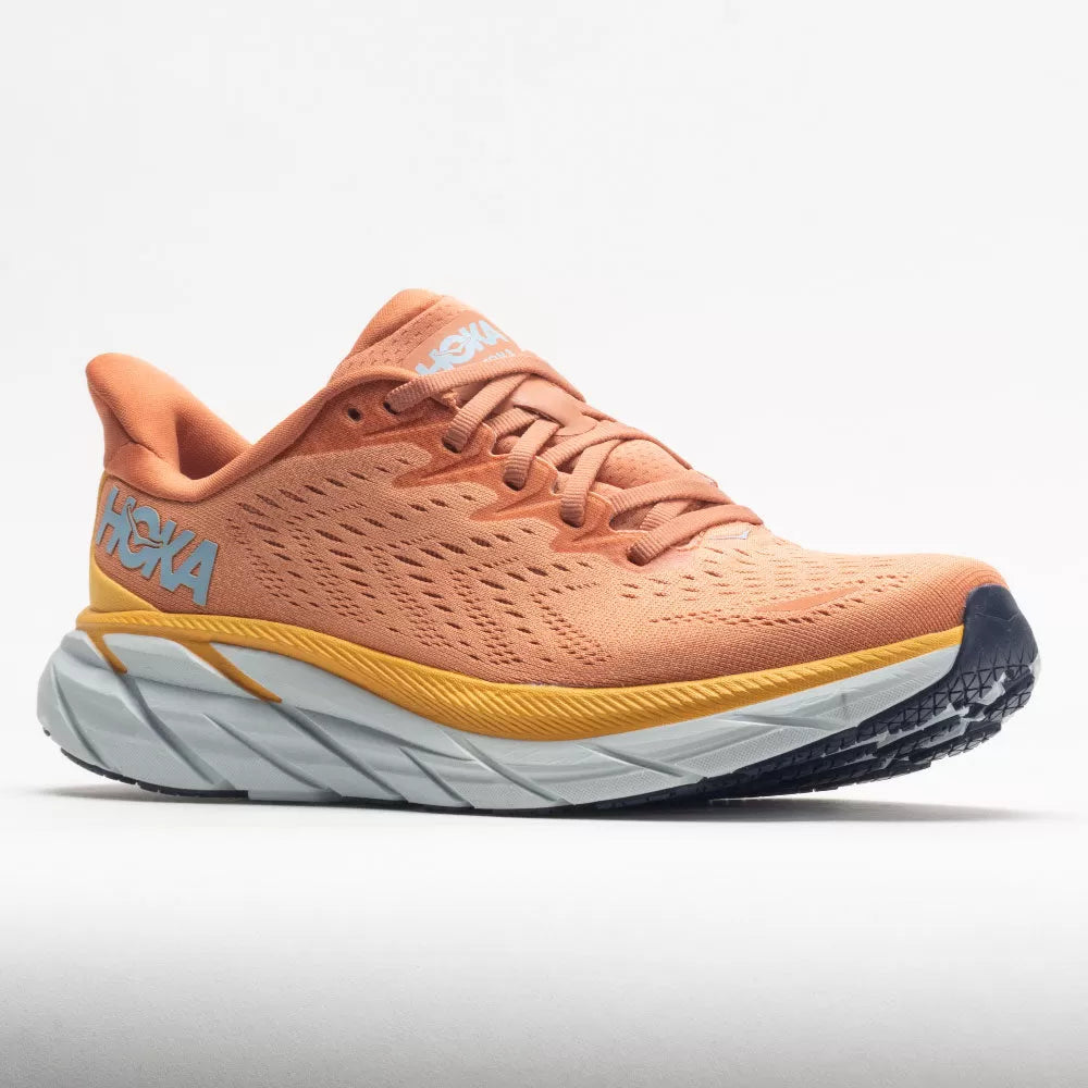 Hoka One One Clifton 8 Women's Sun Baked/Shell Coral