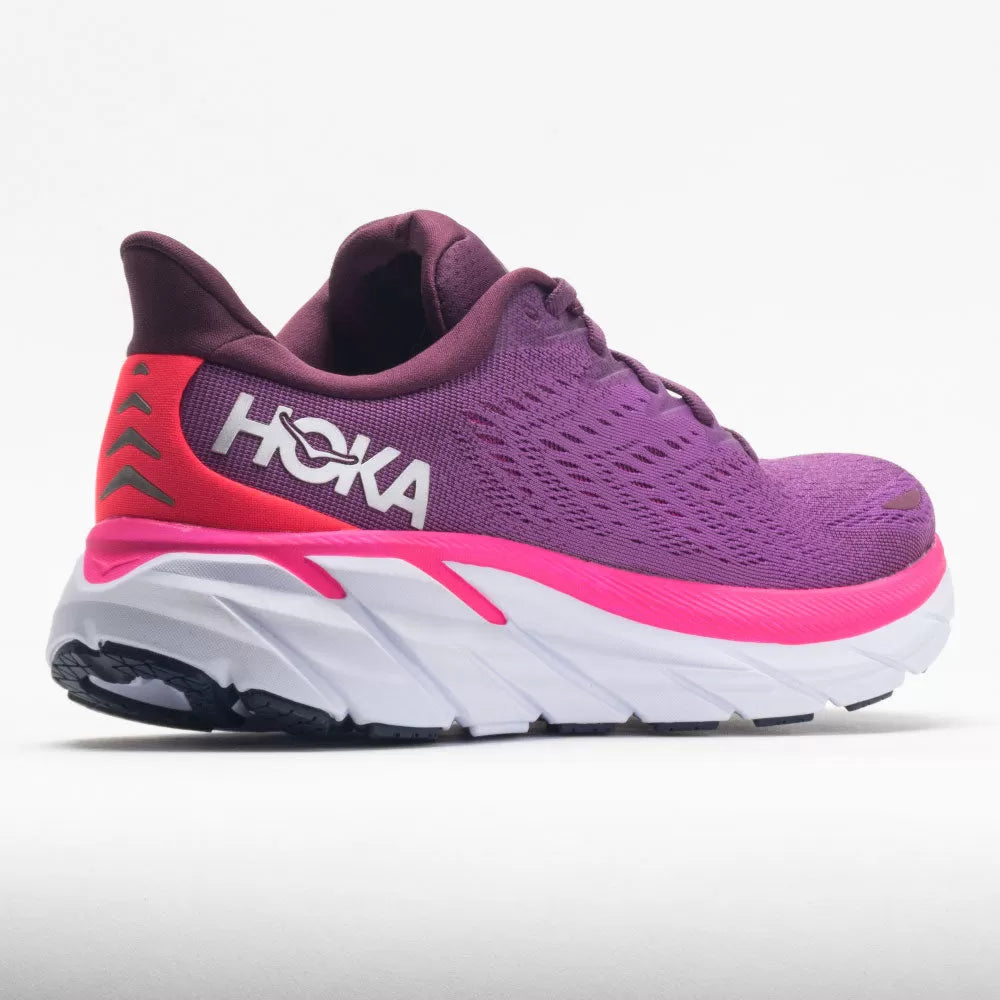 HOKA Clifton 8 Women's Grape Wine/Beautyberry